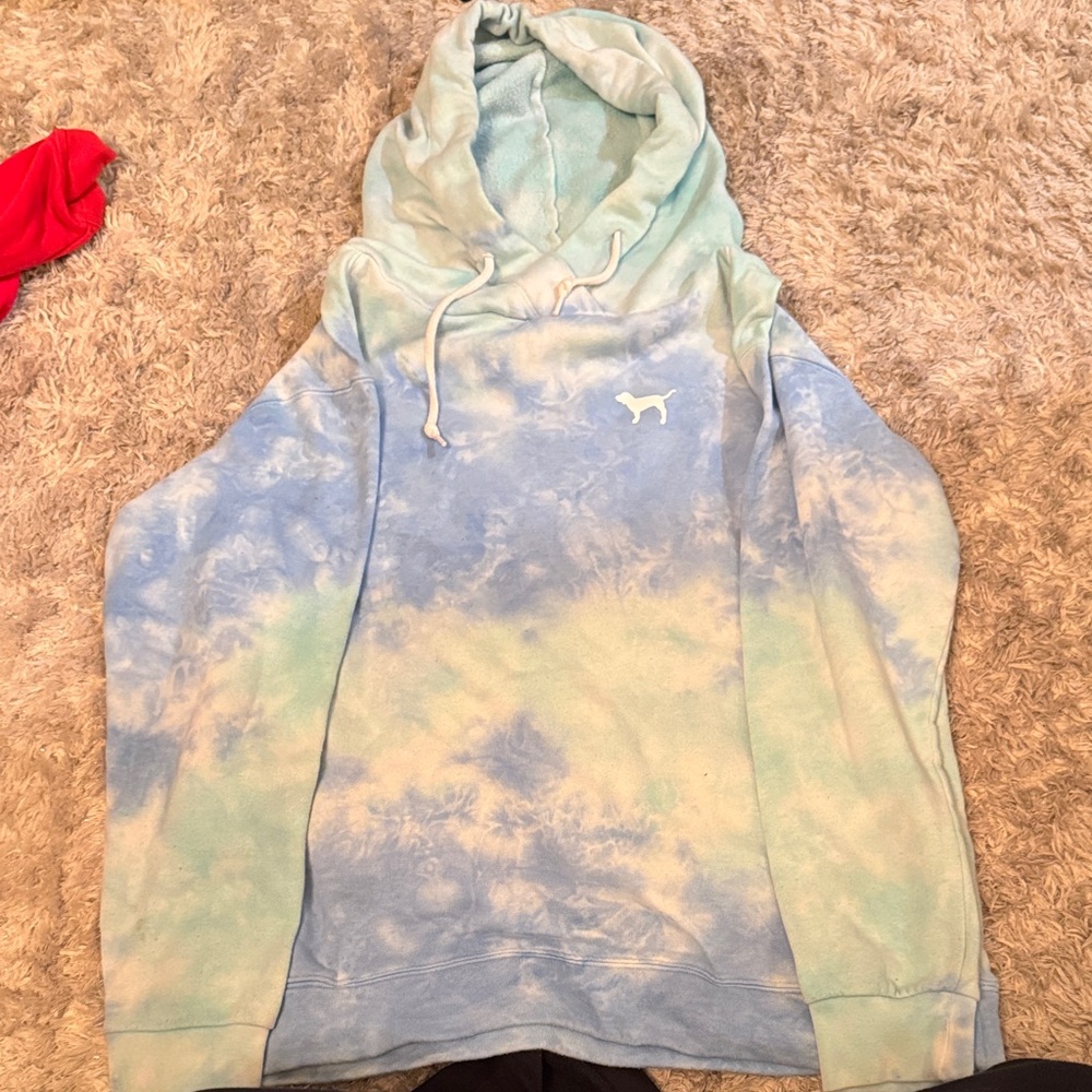 Victoria's Secret PINK Light Blue Fleece
